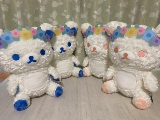新品タグ付き　リラックマ　35センチ　ぬいぐるみ　4点