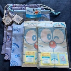 【未使用品】ドラえもん袋計5点