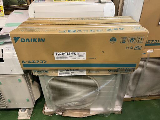 【愛品館八千代店】未使用品　DAIKIN2023年F223ATES-W冷暖房ルームエアコン