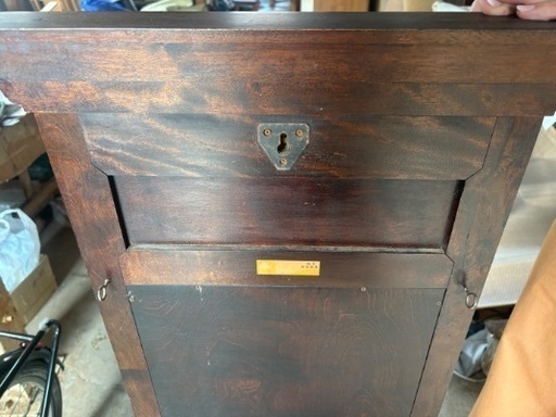 高品質 松本民芸家具 ウォールミラー