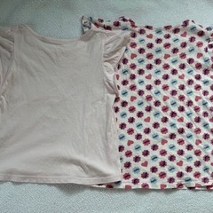 女の子　女子　ガール　110センチ　夏服　半袖　UNIQLO　子供用品 キッズ用品 子供服の画像