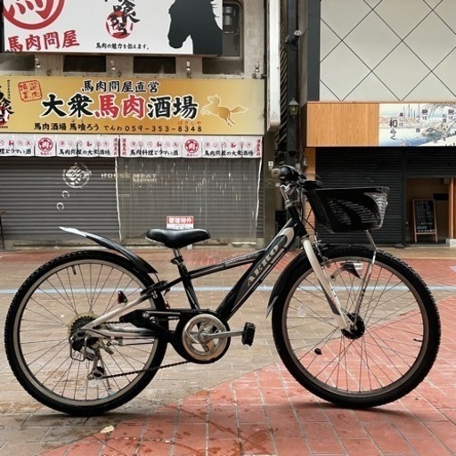 中古自転車 7段変速 465MM クロスバイク軽整備済み 防犯登録対応 町田