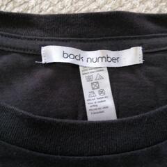 back number　Tシャツの画像