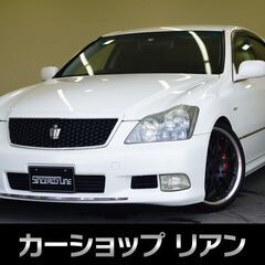 クラウンアスリート　・車高調・社外１９インチアルミ・キャリパーカ...