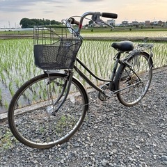 シマノ６段変速　サンヨーオートライト　ノーパンクタイヤ サカイ　Sakai 自転車