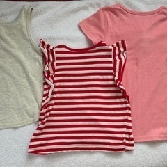 100センチ　女の子　トップス　夏　半袖　ノースリーブ子供用品  キッズ用品 子供服　の画像