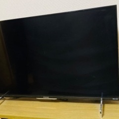 TV！テレビ！49インチ！無料です！リモコン付き！