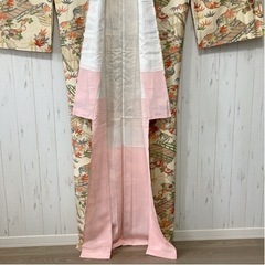 ⑦【新品】着物 もみじ 紅葉 レトロ 昭和 お誂え アンティーク 正絹 着物 レディースの画像