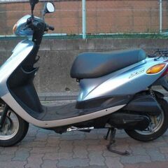 SA36J JOG ライトブルー サイドスタンド付き バッテリー...