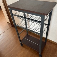 お渡し決まりました！！隙間キッチン収納ラック　※6月中旬お渡し　値段交渉受け付けます♪　の画像