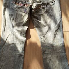 damaged/used ジーンズ(GAP, Boot Cut)の画像