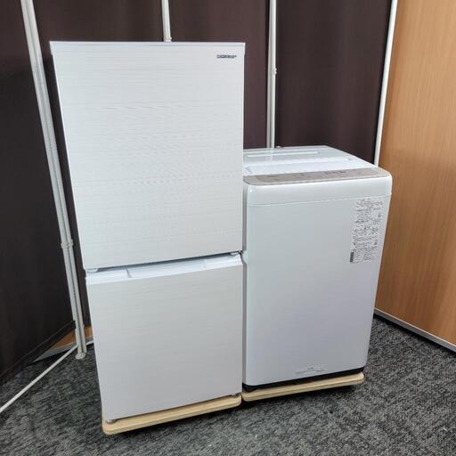 r?‼️配送設置は無料‼️最新2021年製✨つけかえドア対応✨SHARP 家電セット