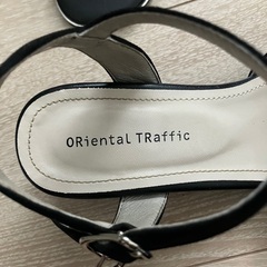 oriental traffic ストラップサンダル  ヒール M 23.5の画像