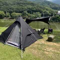 DODワンポールテントRX(M)TCとインナーセットの画像