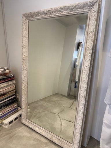 【お値下げしました！】アンティーク　家具 ミラー/鏡