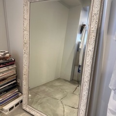 【お値下げしました！】アンティーク　家具 ミラー/鏡