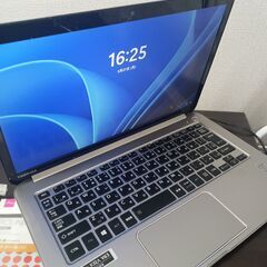 東芝　5世代Corei5搭載 高速SSD　高画質フルHD液晶　メモリ8G 　Wifi対応　薄型スリム　軽量 高音質スピーカー内臓
