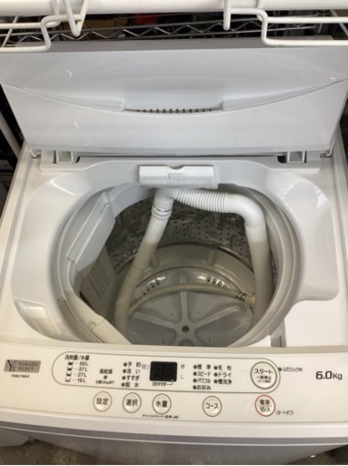 万代店　極美品YAMADA SELECT YWM-T60H1 ヤマダセレクト 6kg 洗濯機 全自動洗濯機 洗濯槽内美品！