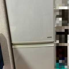 SHARP 冷蔵庫　SJ-C14A-W