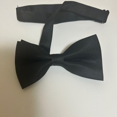 蝶ネクタイ　黒　結婚式　新郎