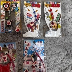 ご当地目玉の親父根付けストラップ28個セットの画像