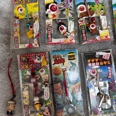 ご当地目玉の親父根付けストラップ28個セットの画像