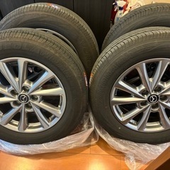 新車外し)cx5 17インチホイール＋夏タイヤ