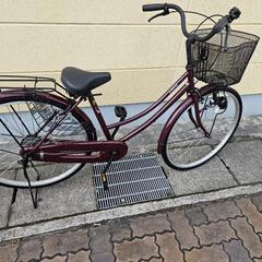 26インチ　自転車　ピカピカです。の画像