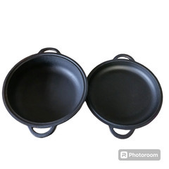 (未使用)南部鉄器 万能鍋 小石付き（商談中）の画像