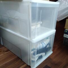 押入れ 収納 ケースボックス計14個の画像