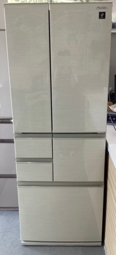 ＊【7/28,29,30取引限定！！】SHARP シャープ ノンフロン冷凍冷蔵庫 SJ-F501E-N 2018年製 6ドア 502L