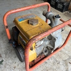 工進　エンジンポンプ ロビンエンジン ハイデルスポンプ　水中ポンプ 田んぼ　水揚げ　約40mmの画像