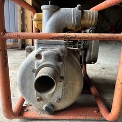 工進　エンジンポンプ ロビンエンジン ハイデルスポンプ　水中ポンプ 田んぼ　水揚げ　約40mmの画像