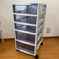 【無料でお譲りします！】アイリスオーヤマ　スーパークリアチェスト...