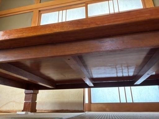 一枚板　座卓　ローテーブル