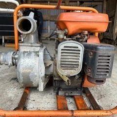 工進 エンジンポンプ ロビンエンジン ハイデルスポンプ S-50X 水中ポンプ　給水 口径50mmの画像