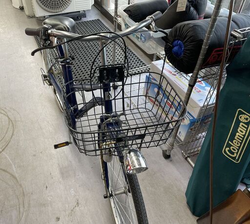 特価 あさひサイクル 26インチ 自転車 6段変速 INNOVATION FACTORY カゴ ライト 鍵 札幌市手稲区