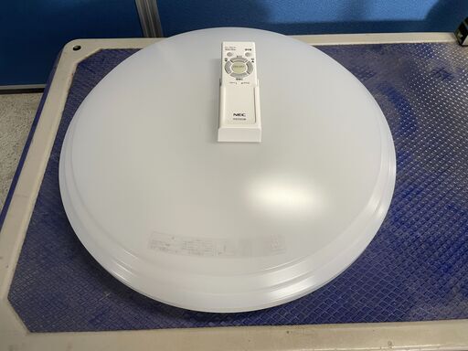 【美品】NEC シーリングライト HLDZ06203 2019年製 通電確認済み リモコン付き LED 早い者勝ち 引取歓迎 配送OK