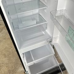【高年式】単身者向け 2ドア冷蔵庫 135L アクア AQR-14N 2023年製 中古動作品 クリーニング済み の画像
