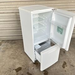 単身者向け 2ドア冷蔵庫 138L パナソニック NR-BW14BC -W 2019年製 中古動作品 クリーニング済みの画像