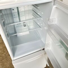 単身者向け 2ドア冷蔵庫 138L パナソニック NR-BW14BC -W 2019年製 中古動作品 クリーニング済みの画像