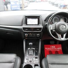 マツダ　ＣＸ－５　ＸＤ　Ｌパッケージ★1年保証★ロードサービス付　マツダコネクトナビ　地デジ　バックカメラ　サイドカメラ　Ｂｌｕｅｔｏｏｔｈ　レーダークルーズ　黒革パワーシート　ＥＴＣ　　ブラインドスポットモニター　オートライト　ＬＥＤヘッド　純正１９ＡＷの画像