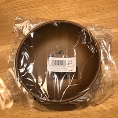 パルシステム　こんせんくんグッズ　レンジで使える木目調小皿2個
