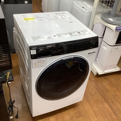 ドラム式洗濯乾燥機　AQUA AQWーDX 12pー L 12.0kg 2023年製