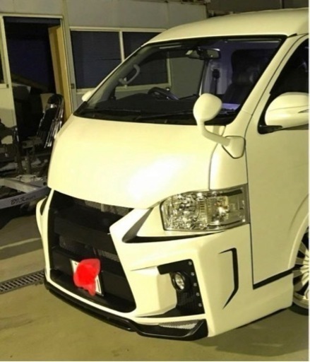 ハイエース　バンパー