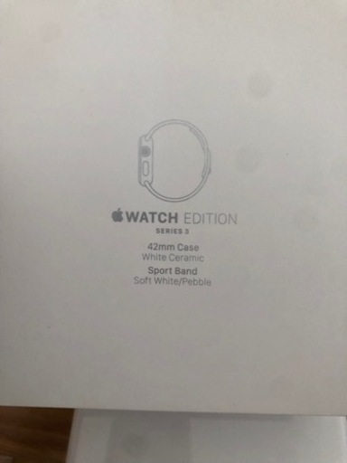 Apple Watch series3 セラミック