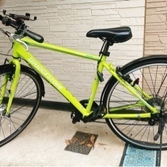 自転車 クロスバイク【空気入れ付き】