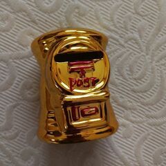 郵便ポスト型　貯金箱の画像
