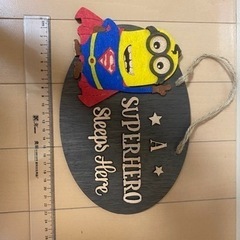 装飾用 壁掛けミニオン 看板 飾り 飾付け Minions Decorationの画像