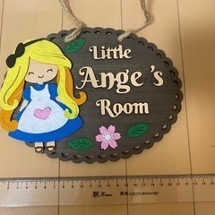 装飾用 壁掛け 看板 飾り 飾付け Angeの画像